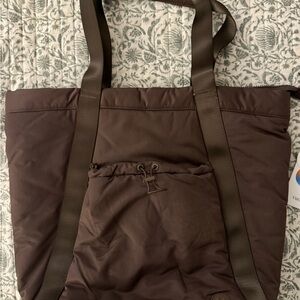 Vuori All Around Tote - Brown - with tag